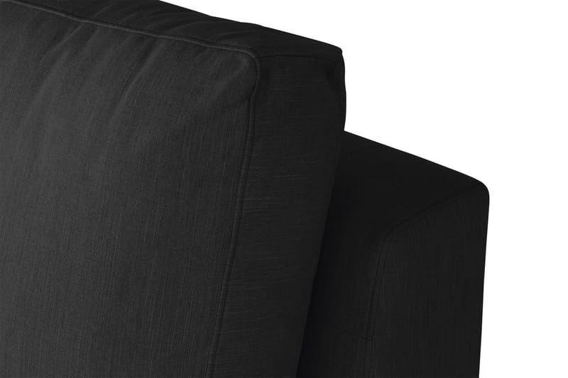 Arken 2-sits Divanmodul i Tyg - Svart - Möbler - Vardagsrum - Soffor - Modulsoffor - Hörnmodul