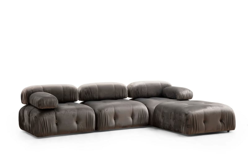BELGIN Vänstermodul 95 cm Grå - Möbler - Vardagsrum - Soffor - Modulsoffor - Hörnmodul
