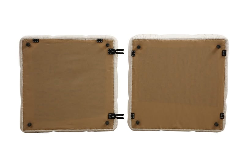 Belgin Vänstermodul / Fåtölj 95 cm med fasta armstöd och repdetaljer - Beige - Möbler - Vardagsrum - Soffor - Modulsoffor - Hörnmodul