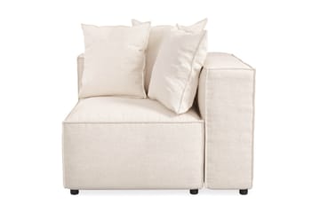 Cubo 1-sits Högermodul i Tyg 108 cm bred - Beige - Möbler - Vardagsrum - Soffor - Modulsoffor - Hörnmodul