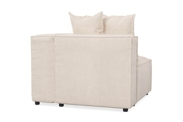 Cubo 1-sits Högermodul i Tyg 108 cm bred - Beige - Möbler - Vardagsrum - Soffor - Modulsoffor - Hörnmodul