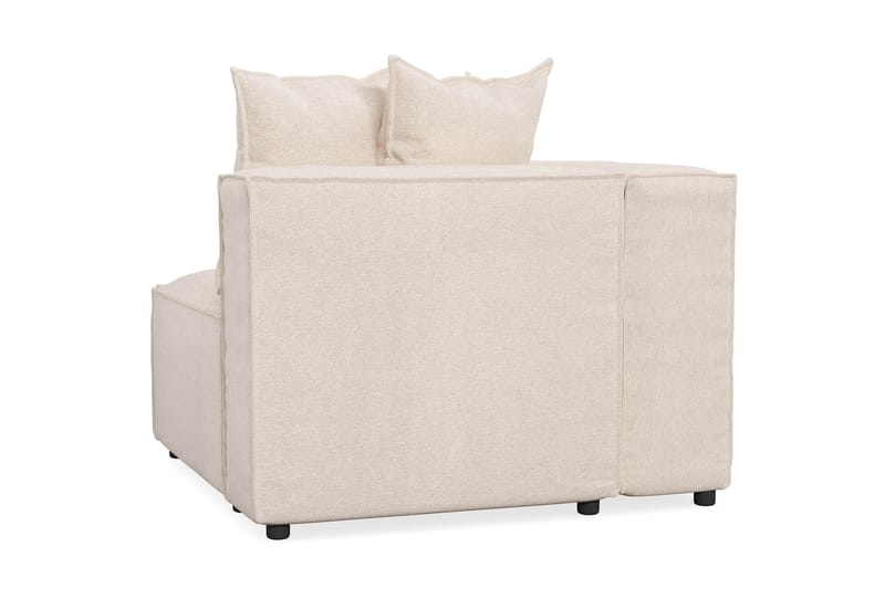 Cubo 1-sits Vänstermodul i Tyg 108 cm bred - Beige - Möbler - Vardagsrum - Soffor - Modulsoffor - Hörnmodul