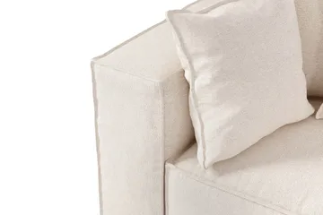 Cubo 1-sits Vänstermodul i Tyg 108 cm bred - Beige - Möbler - Vardagsrum - Soffor - Modulsoffor - Hörnmodul