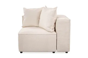 Cubo 1-sits Vänstermodul i Tyg 108 cm bred - Beige - Möbler - Vardagsrum - Soffor - Modulsoffor - Hörnmodul