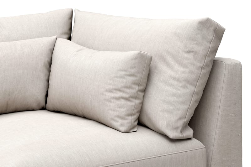 Dubai 1-sits Extra Djup Hörnmodul för Modulsoffa i Tyg - Beige - Möbler - Vardagsrum - Soffor - Modulsoffor - Hörnmodul