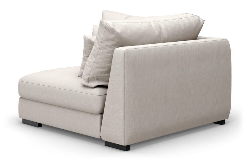 Dubai 1-sits Extra Djup Hörnmodul för Modulsoffa i Tyg - Beige - Möbler - Vardagsrum - Soffor - Modulsoffor - Hörnmodul