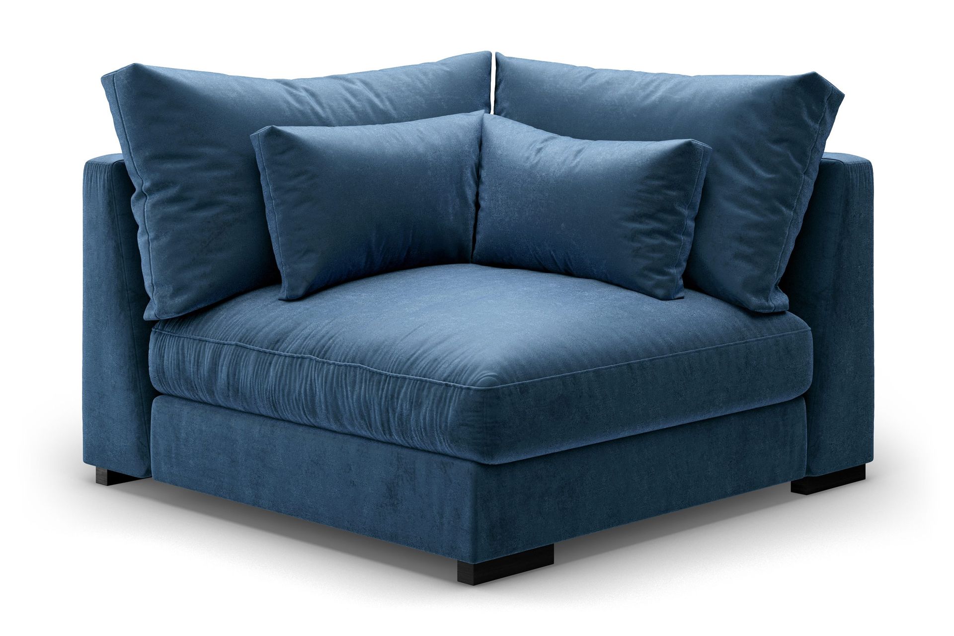 Dubai H&ouml;rnmodul Sammet Extra Djup - Bl&aring;