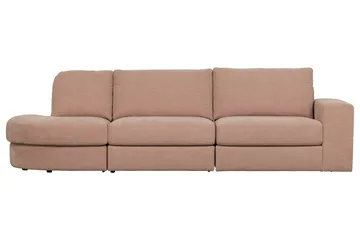 Kielstra Högermodul - Rosa - Möbler - Vardagsrum - Soffor - Modulsoffor - Hörnmodul