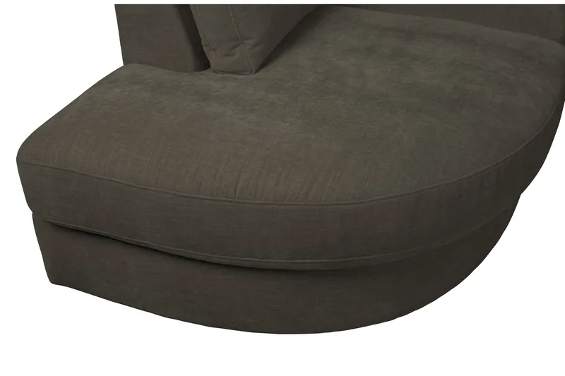 Kielstra Hörnmodul Vänster - Antracit - Möbler - Vardagsrum - Soffor - Modulsoffor - Hörnmodul