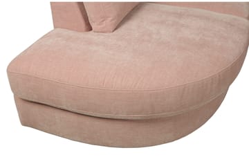 Kielstra Hörnmodul Vänster - Rosa - Möbler - Vardagsrum - Soffor - Modulsoffor - Hörnmodul