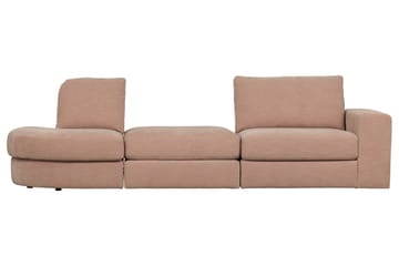 Kielstra Hörnmodul Vänster - Rosa - Möbler - Vardagsrum - Soffor - Modulsoffor - Hörnmodul