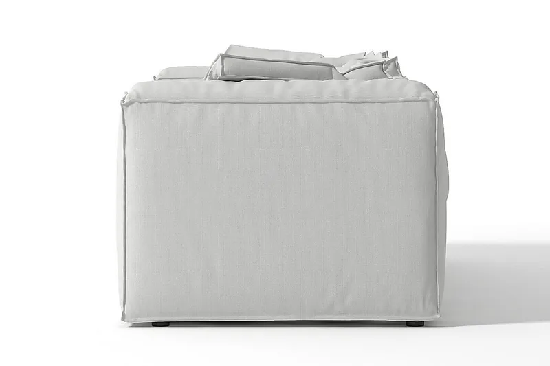 Oceanis Hörnmodul/armstödsmodul höger - Beige - Möbler - Vardagsrum - Soffor - Modulsoffor - Övriga moduler till modulsoffa