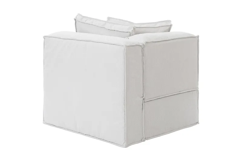 Oceanis Hörnmodul/armstödsmodul höger - Beige - Möbler - Vardagsrum - Soffor - Modulsoffor - Övriga moduler till modulsoffa