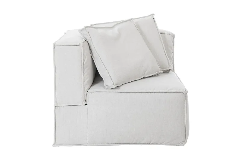 Oceanis Hörnmodul/armstödsmodul höger, Beige