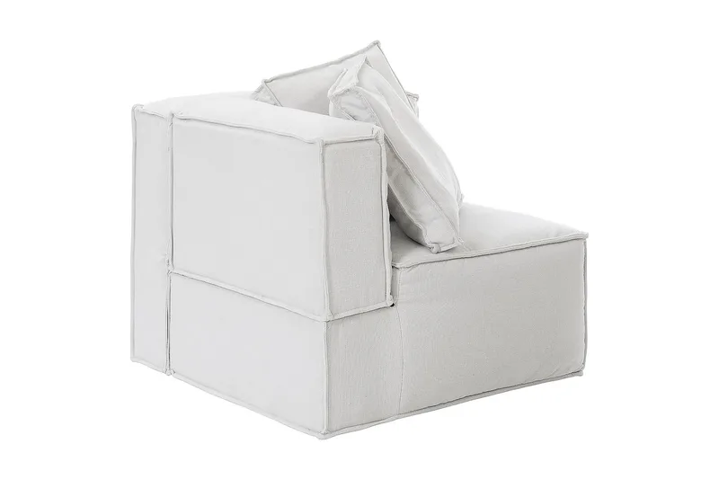 Oceanis Hörnmodul/armstödsmodul höger - Beige - Möbler - Vardagsrum - Soffor - Modulsoffor - Övriga moduler till modulsoffa