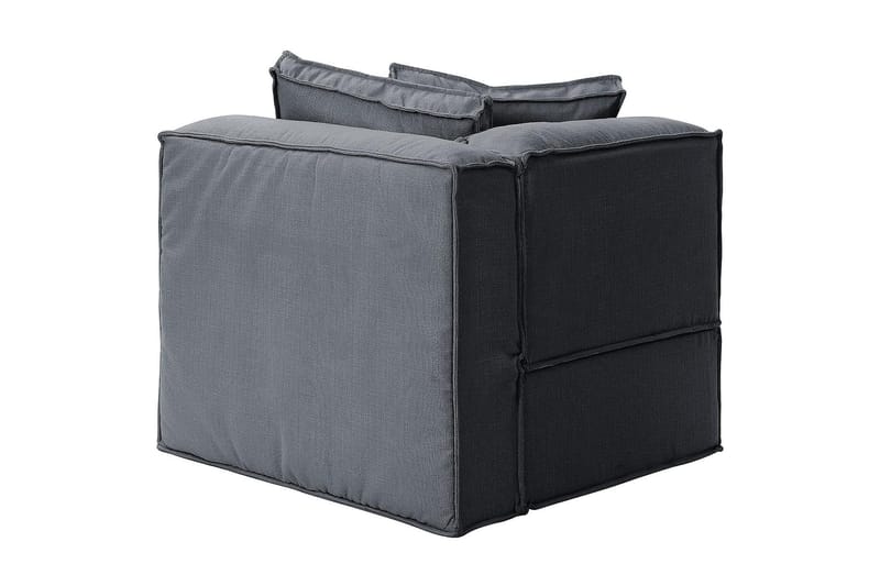 Oceanis Hörnmodul/armstödsmodul höger - Ljusgrå - Möbler - Vardagsrum - Soffor - Modulsoffor - Övriga moduler till modulsoffa