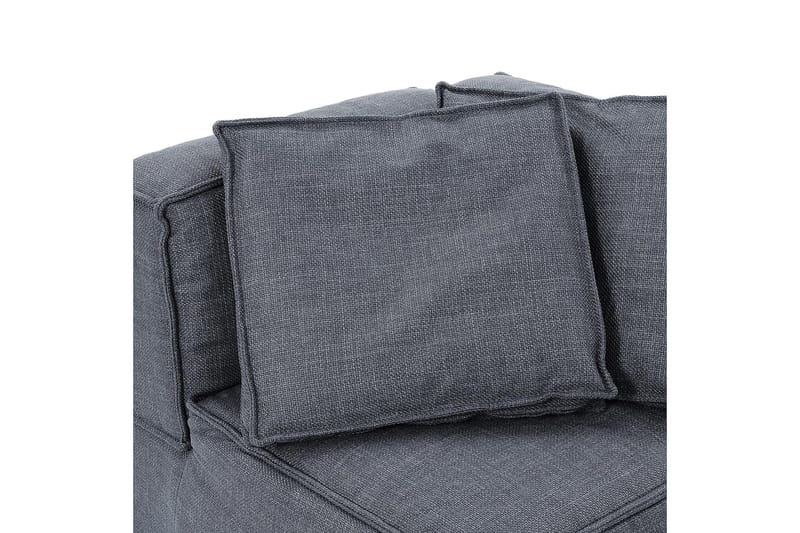 Oceanis Hörnmodul/armstödsmodul höger - Mörkgrå - Möbler - Vardagsrum - Soffor - Modulsoffor - Hörnmodul