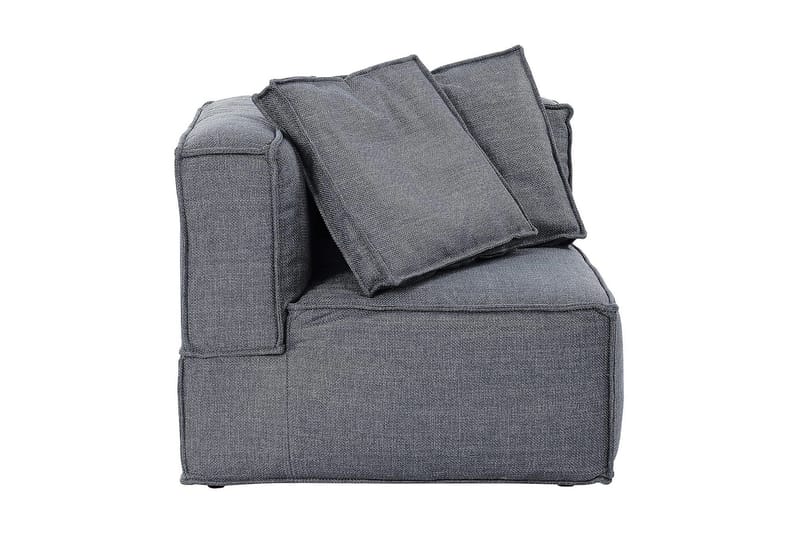 Oceanis Hörnmodul/armstödsmodul höger - Mörkgrå - Möbler - Vardagsrum - Soffor - Modulsoffor - Hörnmodul