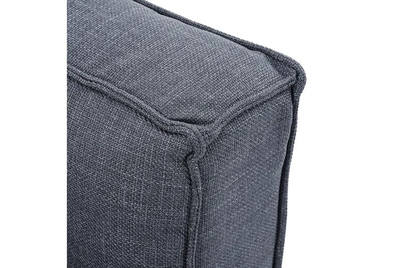 Oceanis Hörnmodul/armstödsmodul höger - Mörkgrå - Möbler - Vardagsrum - Soffor - Modulsoffor - Övriga moduler till modulsoffa