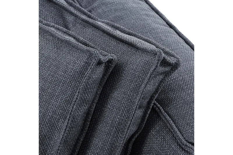 Oceanis Hörnmodul/armstödsmodul höger - Mörkgrå - Möbler - Vardagsrum - Soffor - Modulsoffor - Övriga moduler till modulsoffa