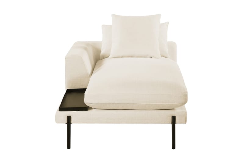 OSMINGTON Divanmodul 92,5 cm Vänster Vit - Möbler - Vardagsrum - Soffor - Modulsoffor - Hörnmodul