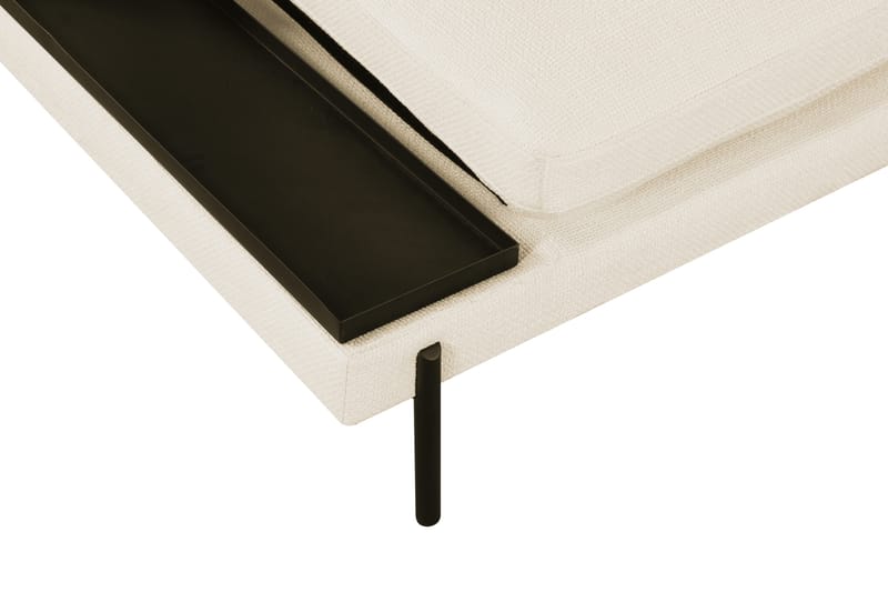 OSMINGTON Divanmodul 92,5 cm Vänster Vit - Möbler - Vardagsrum - Soffor - Modulsoffor - Hörnmodul