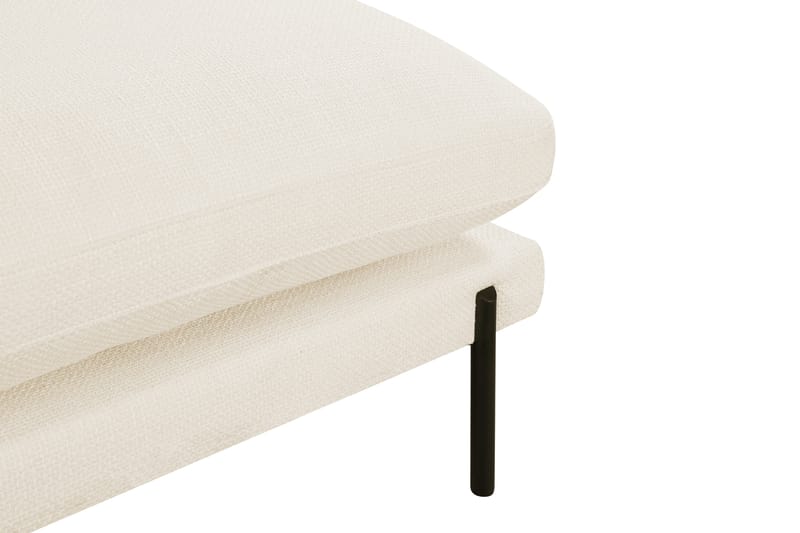 OSMINGTON Divanmodul 92,5 cm Vänster Vit - Möbler - Vardagsrum - Soffor - Modulsoffor - Hörnmodul