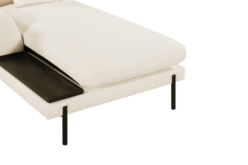 OSMINGTON Divanmodul 92,5 cm Vänster Vit - Möbler - Vardagsrum - Soffor - Modulsoffor - Hörnmodul