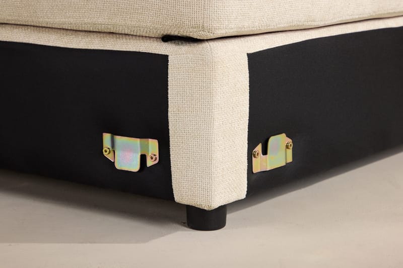 Hörnmodul Salerno i Tyg - Beige - Möbler - Vardagsrum - Soffor - Modulsoffor - Hörnmodul