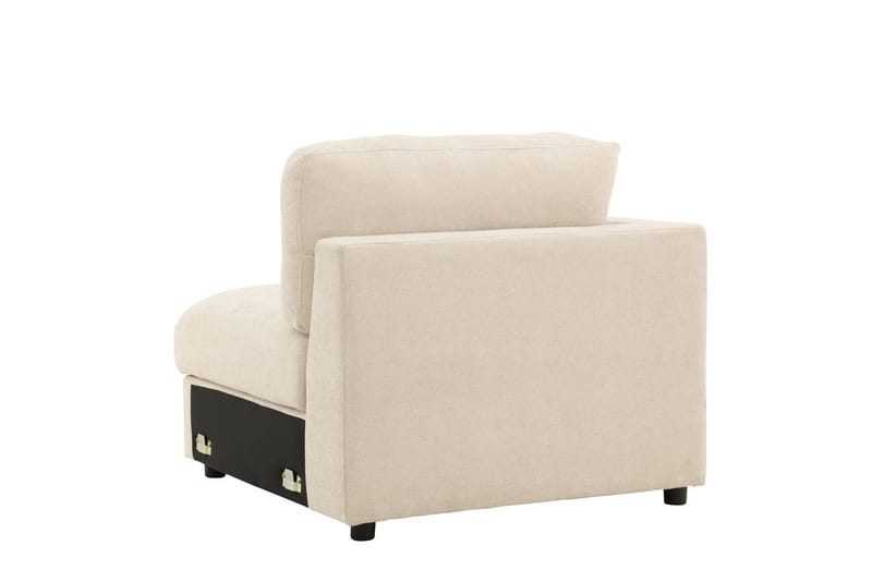 Hörnmodul Salerno i Tyg - Beige - Möbler - Vardagsrum - Soffor - Modulsoffor - Hörnmodul