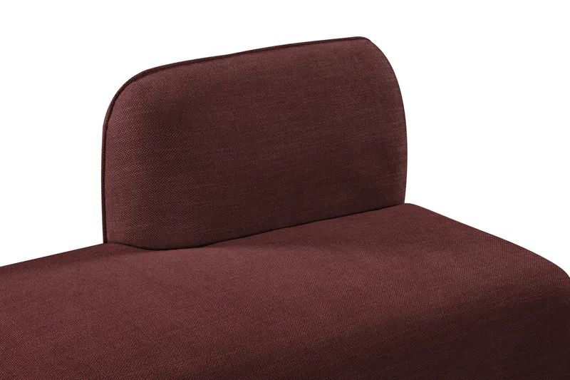 Space Schäslongmodul Vänster - Röd - Möbler - Vardagsrum - Soffor - Modulsoffor - Hörnmodul