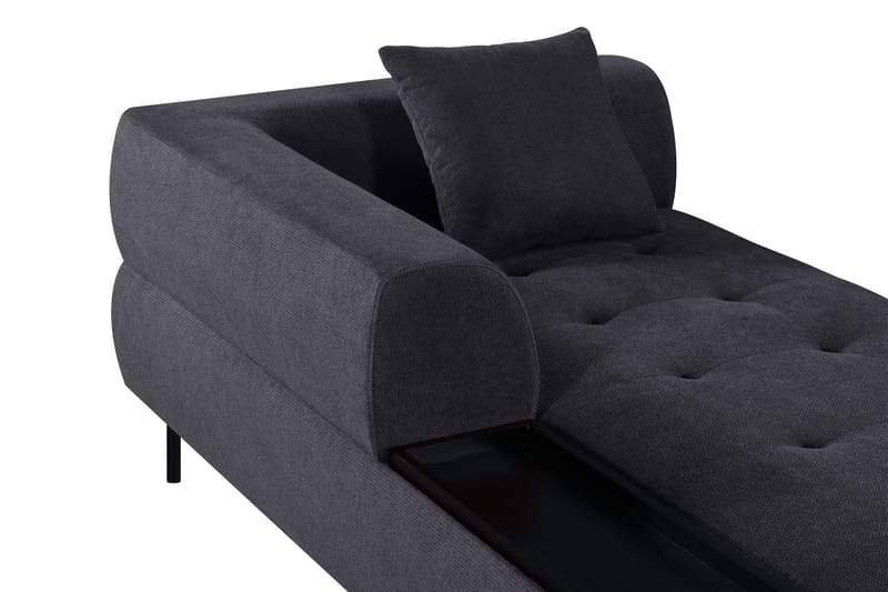 YELVERTON Schäslongmodul Vänster Blå - Möbler - Vardagsrum - Soffor - Modulsoffor - Hörnmodul