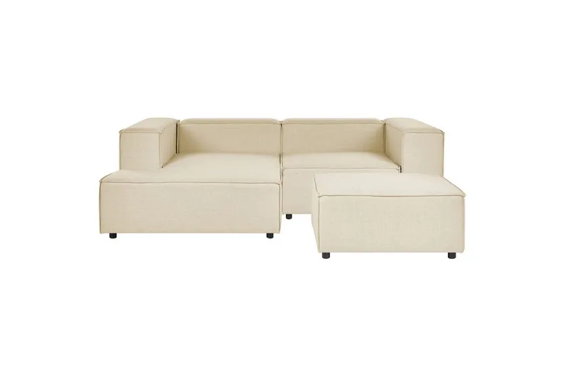 Hörnsoffa med fotpall Aprica