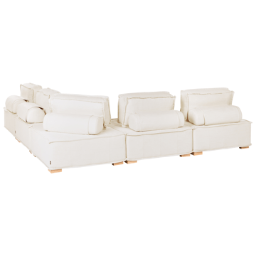Hörnsoffa Tibro Vänstervänd - Off-white - Möbler - Vardagsrum - Soffor - Modulsoffor - Komplett modulsoffa