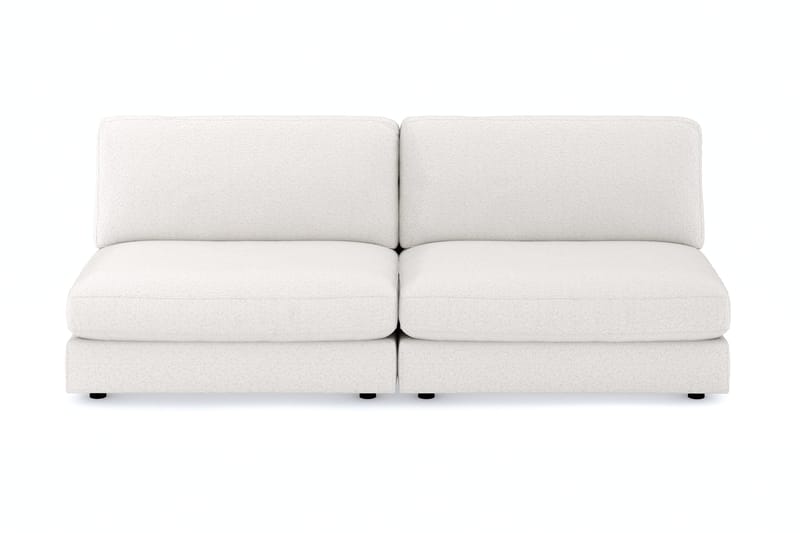 Arken 4-sits Modulsoffa i Bouclé, Vit