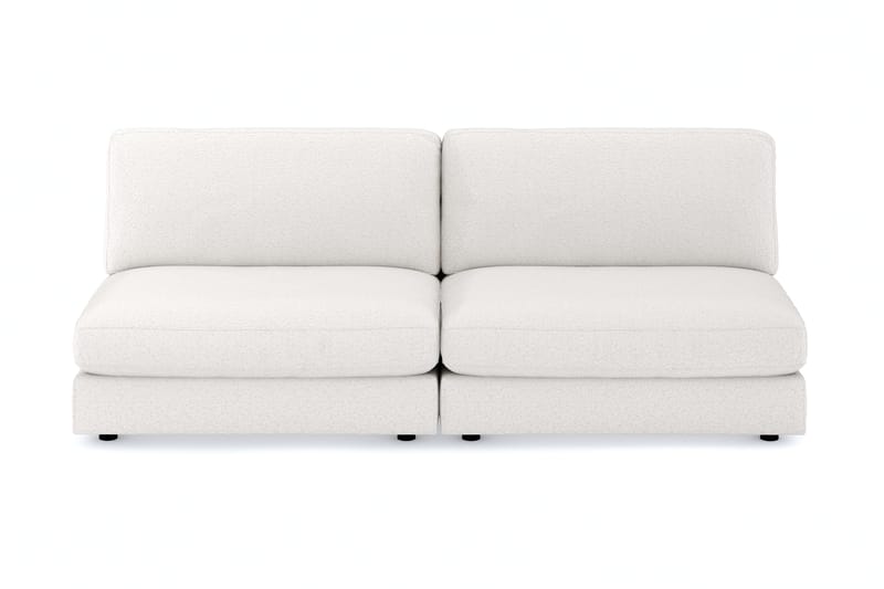 Arken 4-sits Modulsoffa i Bouclé - Vit - Möbler - Vardagsrum - Soffor - Modulsoffor - Komplett modulsoffa