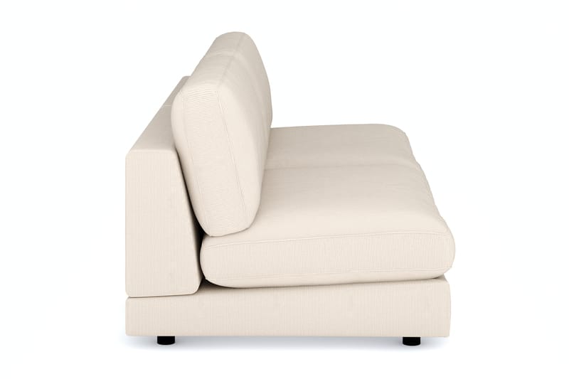 Arken 4-sits Modulsoffa i Manchester - Beige - Möbler - Vardagsrum - Soffor - Modulsoffor - Komplett modulsoffa