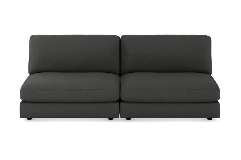 Arken 4-sits Modulsoffa i Manchester - Mörkgrå - Möbler - Vardagsrum - Soffor - Modulsoffor - Komplett modulsoffa