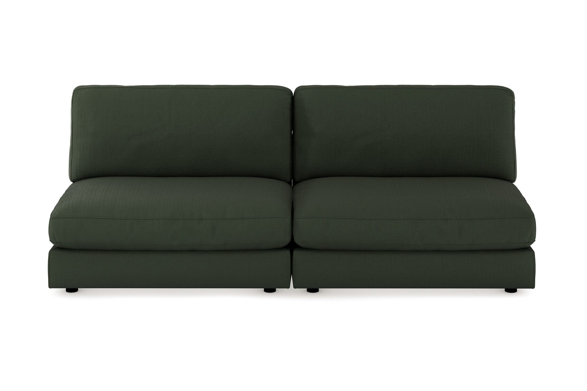 arken 4-sits modulsoffa i manchester - mörkgrön