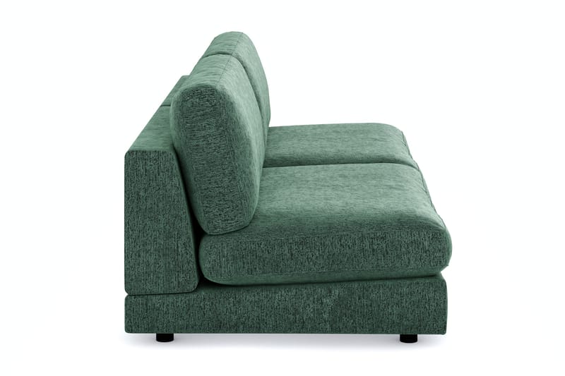 Arken 4-sits Modulsoffa i Sammet - Mörkgrön - Möbler - Vardagsrum - Soffor - Modulsoffor - Komplett modulsoffa