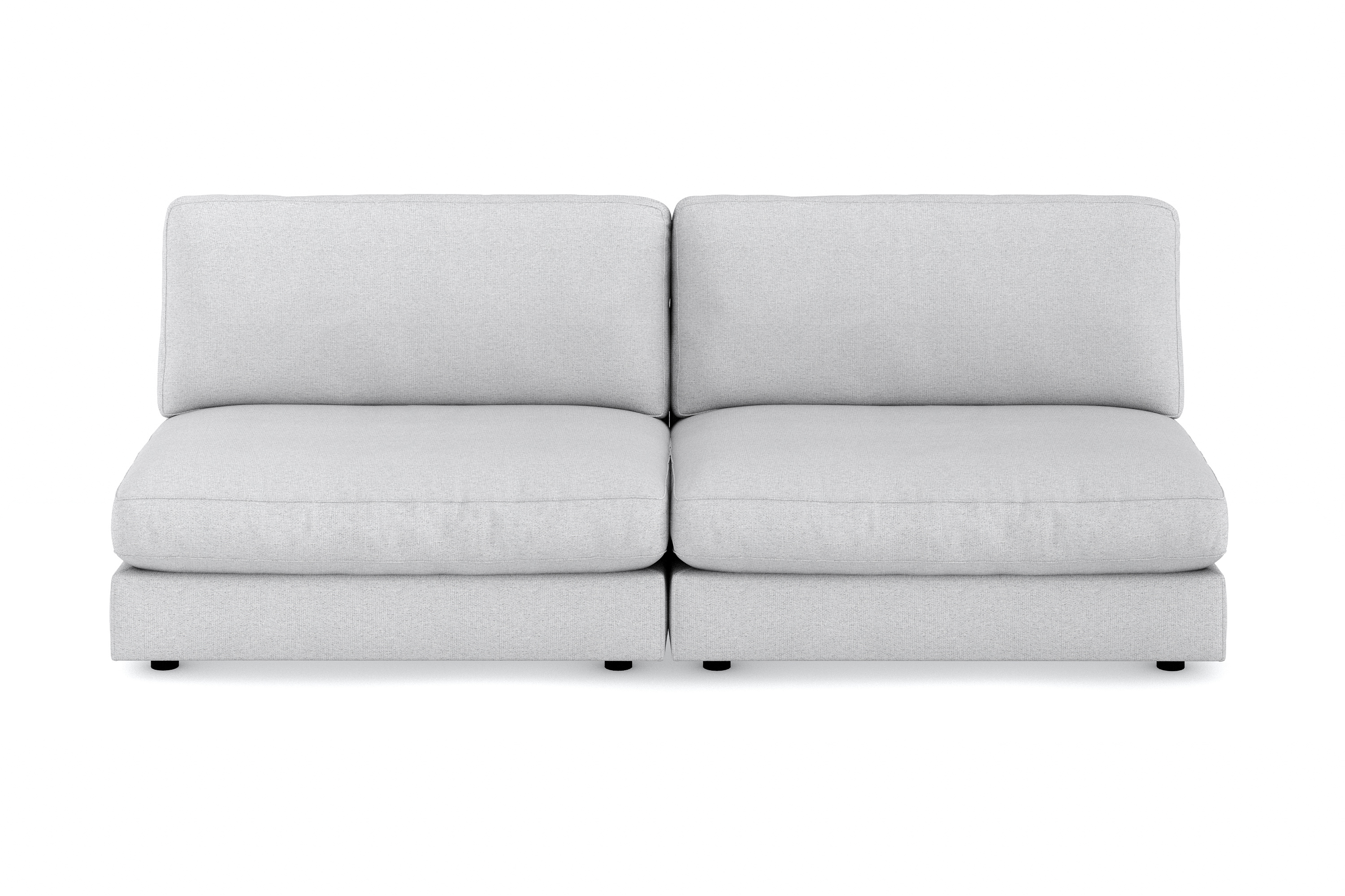 arken 4-sits modulsoffa i tyg - ljusgrå