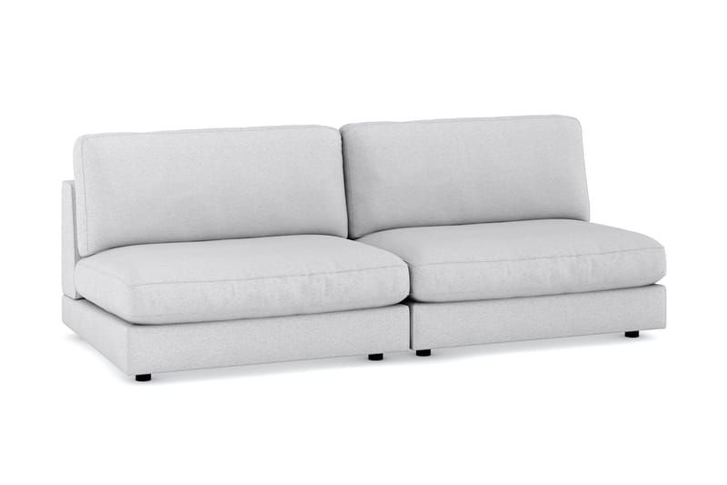 Arken 4-sits Modulsoffa i Tyg - Ljusgrå - Möbler - Vardagsrum - Soffor - Modulsoffor - Komplett modulsoffa