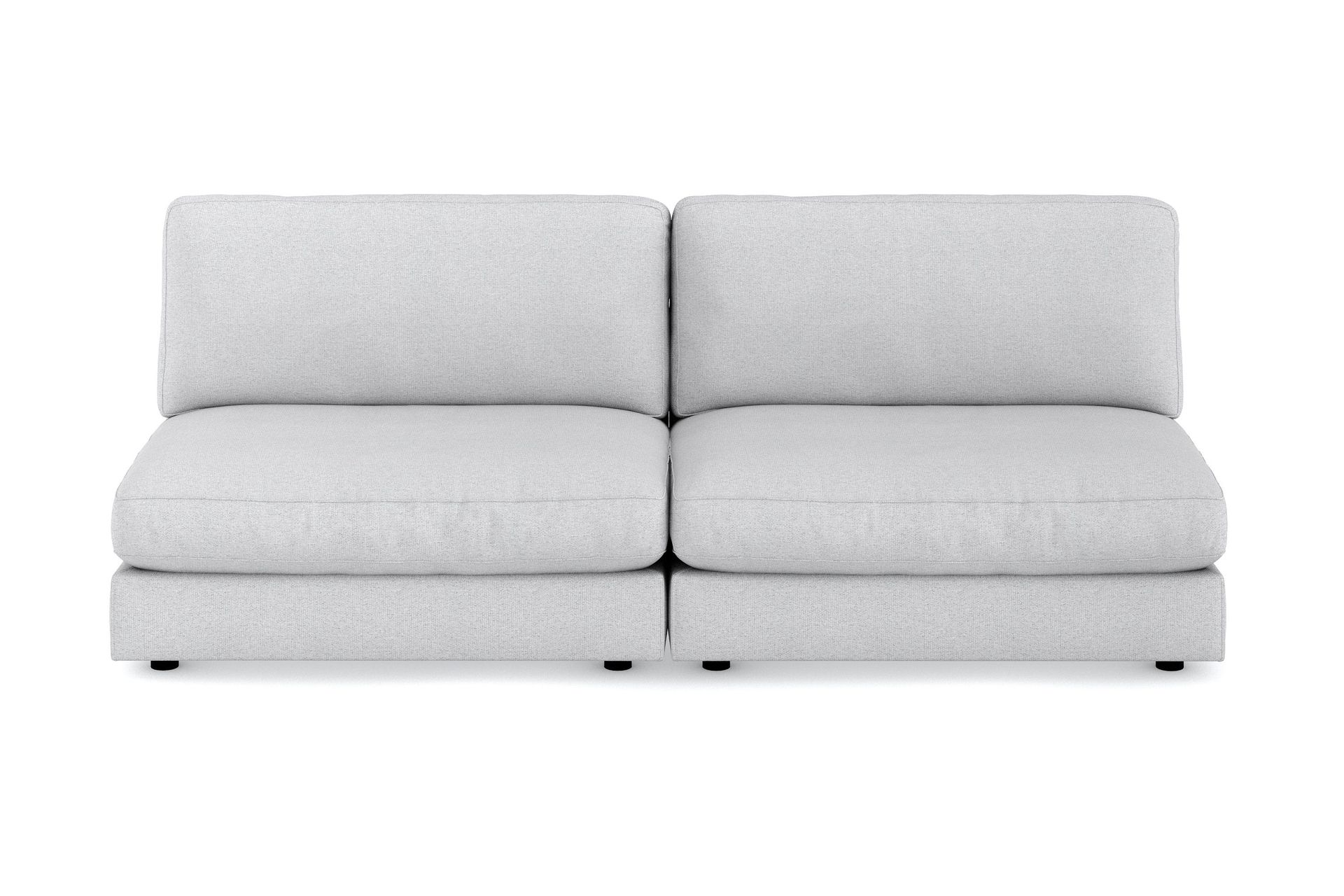 arken 4-sits modulsoffa i tyg - ljusgrå