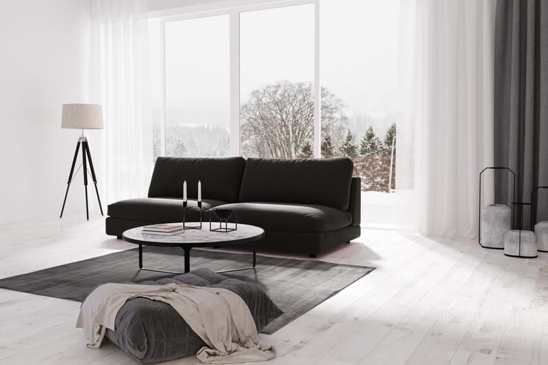 Arken Modulsoffa 3-sits - Linnesvart - Möbler - Vardagsrum - Soffor - Modulsoffor - Komplett modulsoffa
