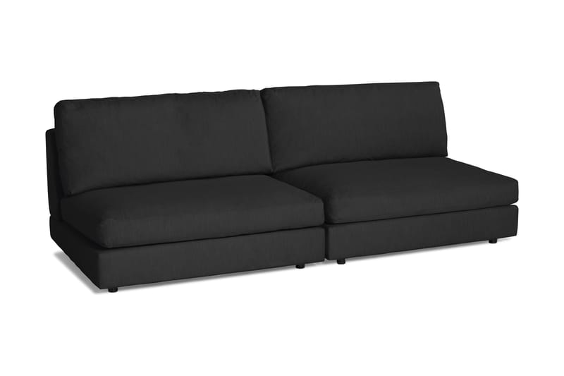 Arken Modulsoffa 3-sits - Linnesvart - Möbler - Vardagsrum - Soffor - Modulsoffor - Komplett modulsoffa