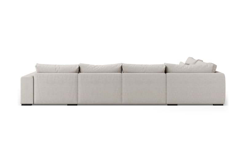 Dubai U-modulsoffa med Divan Höger Beige - Möbler - Vardagsrum - Soffor - Modulsoffor - Komplett modulsoffa