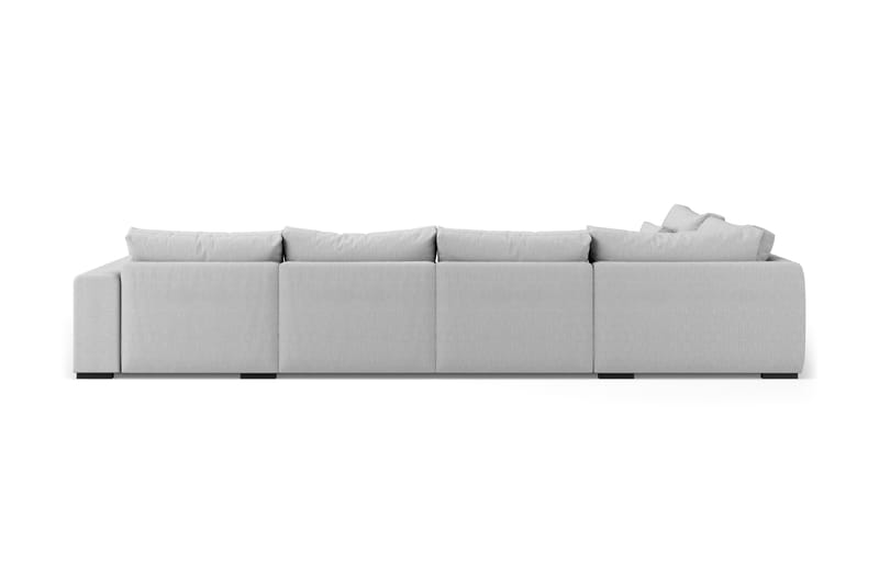 Dubai U-modulsoffa med Divan Höger Ljusgrå - Möbler - Vardagsrum - Soffor - Modulsoffor - Komplett modulsoffa