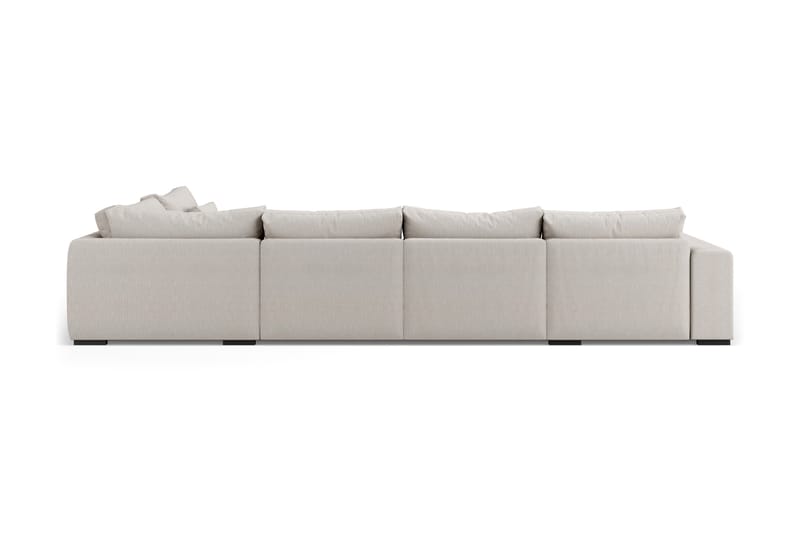 Dubai U-modulsoffa med Divan Vänster Beige - Möbler - Vardagsrum - Soffor - Modulsoffor - Komplett modulsoffa