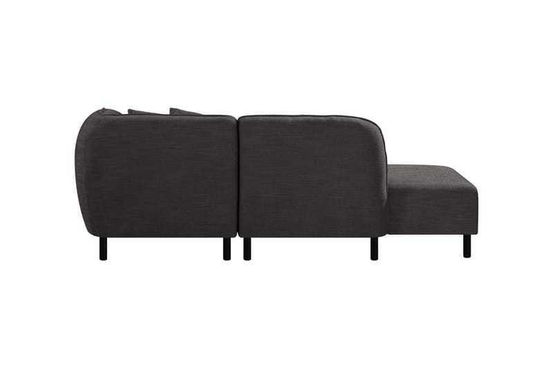 HARRIETVILLE 2-sits Modulsoffa med Schäslong Mörkgrå - Möbler - Vardagsrum - Soffor - Modulsoffor - Komplett modulsoffa
