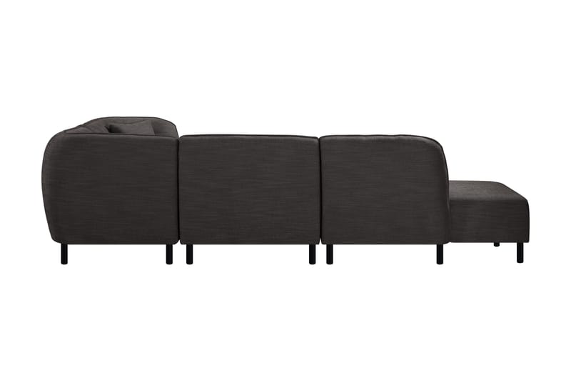 HARRIETVILLE 4-sits Modulsoffa med Schäslong Mörkgrå - Möbler - Vardagsrum - Soffor - Modulsoffor - Komplett modulsoffa
